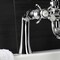 Kingston Brass KS248C Deck Mount Clawfoot Tub Faucet with Hand Shower, Polished Chrome KS248C - alternate 4
